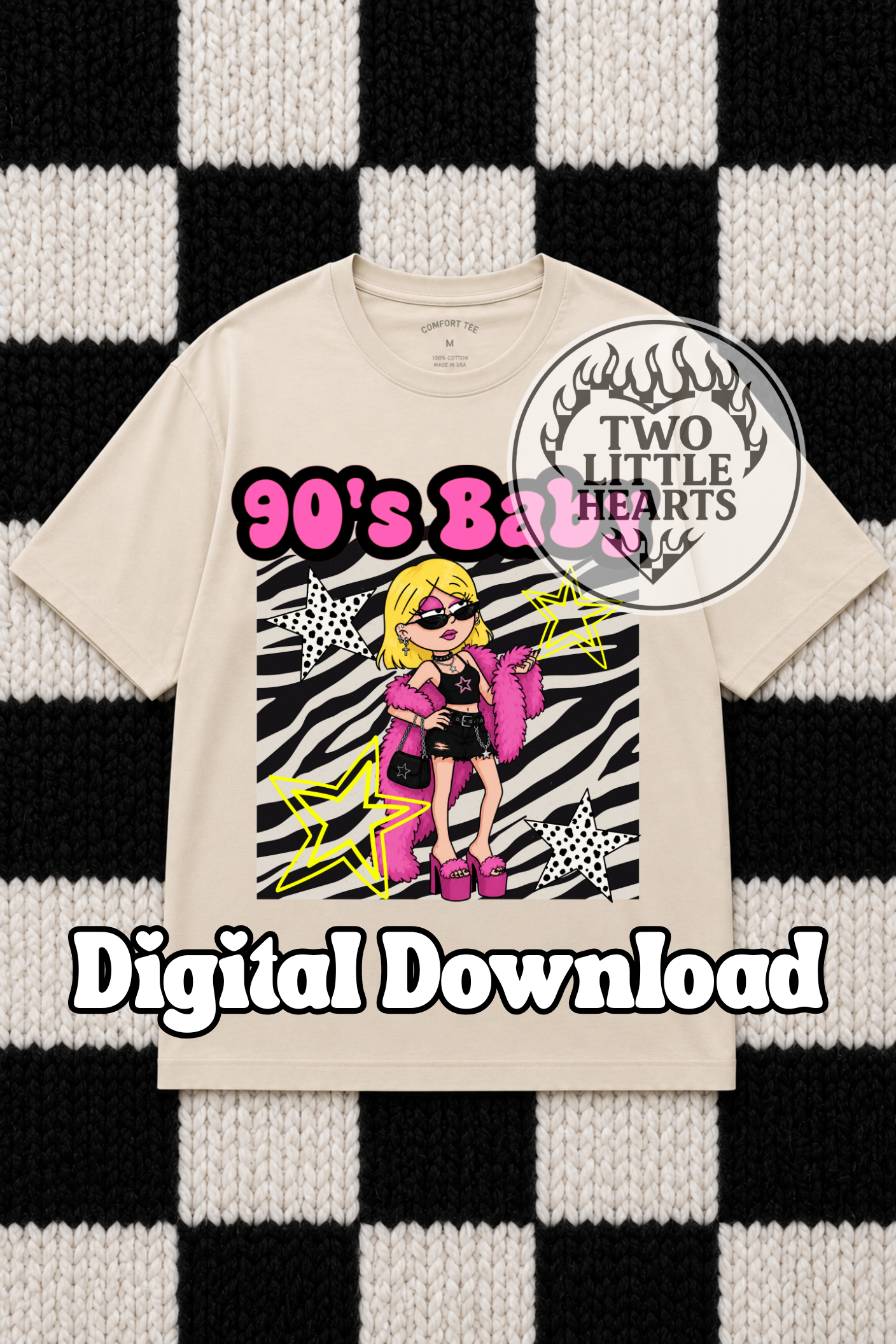 Lizzie 90s Baby PNG