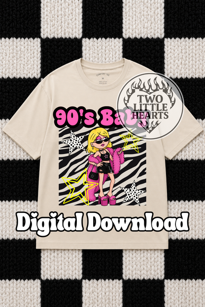 Lizzie 90s Baby PNG