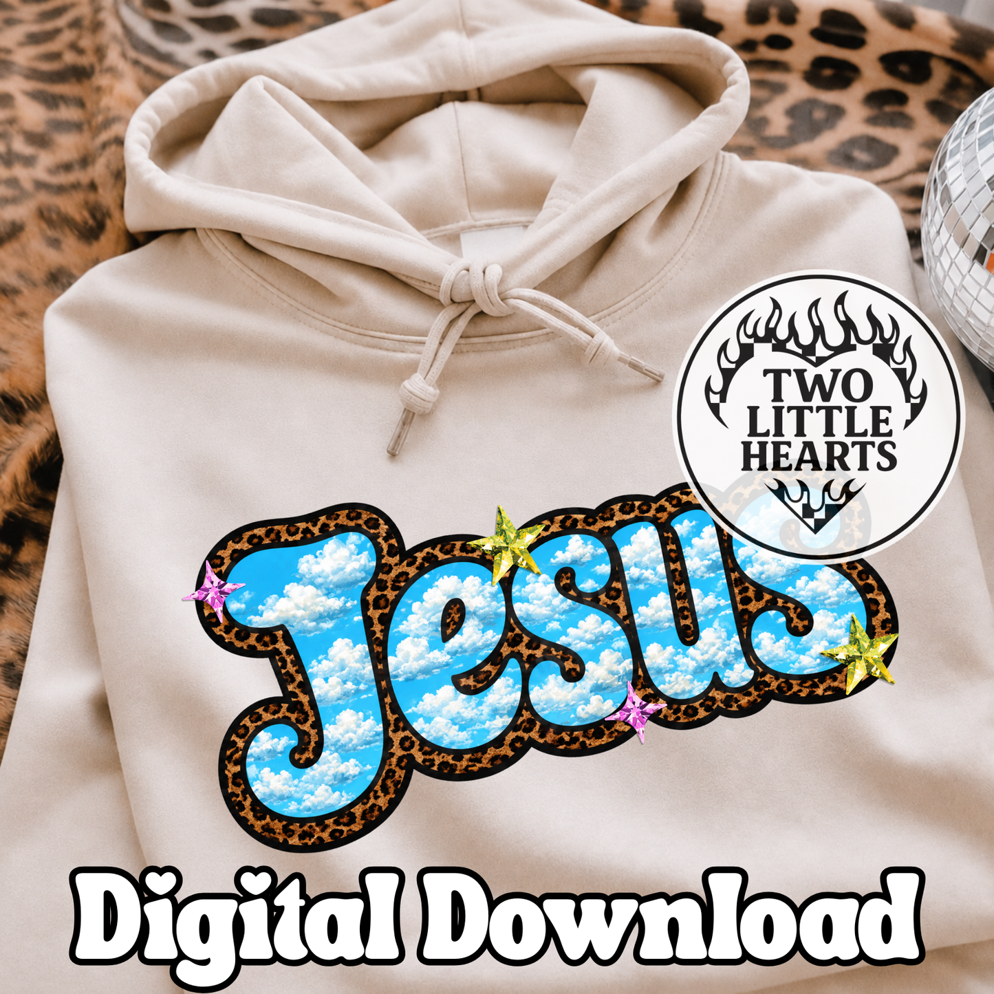 Jesus Jeweled PNG