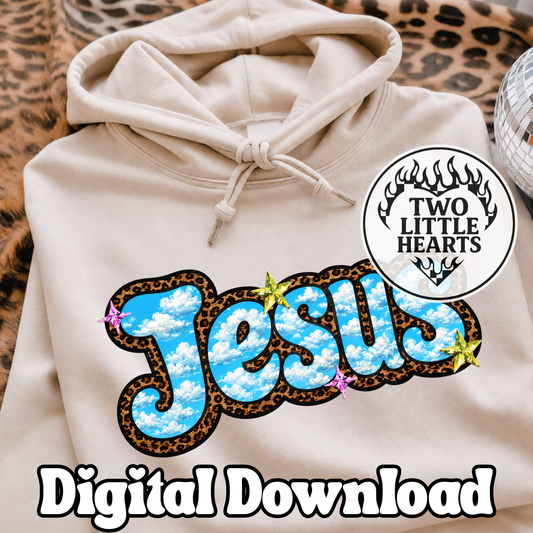 Jesus Jeweled PNG