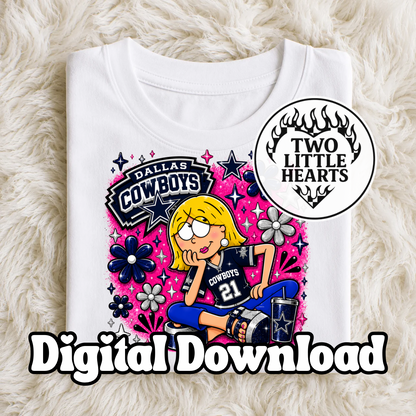 Lizzie Cowboys PNG