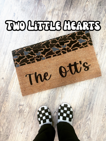 Camo (Name) Doormat