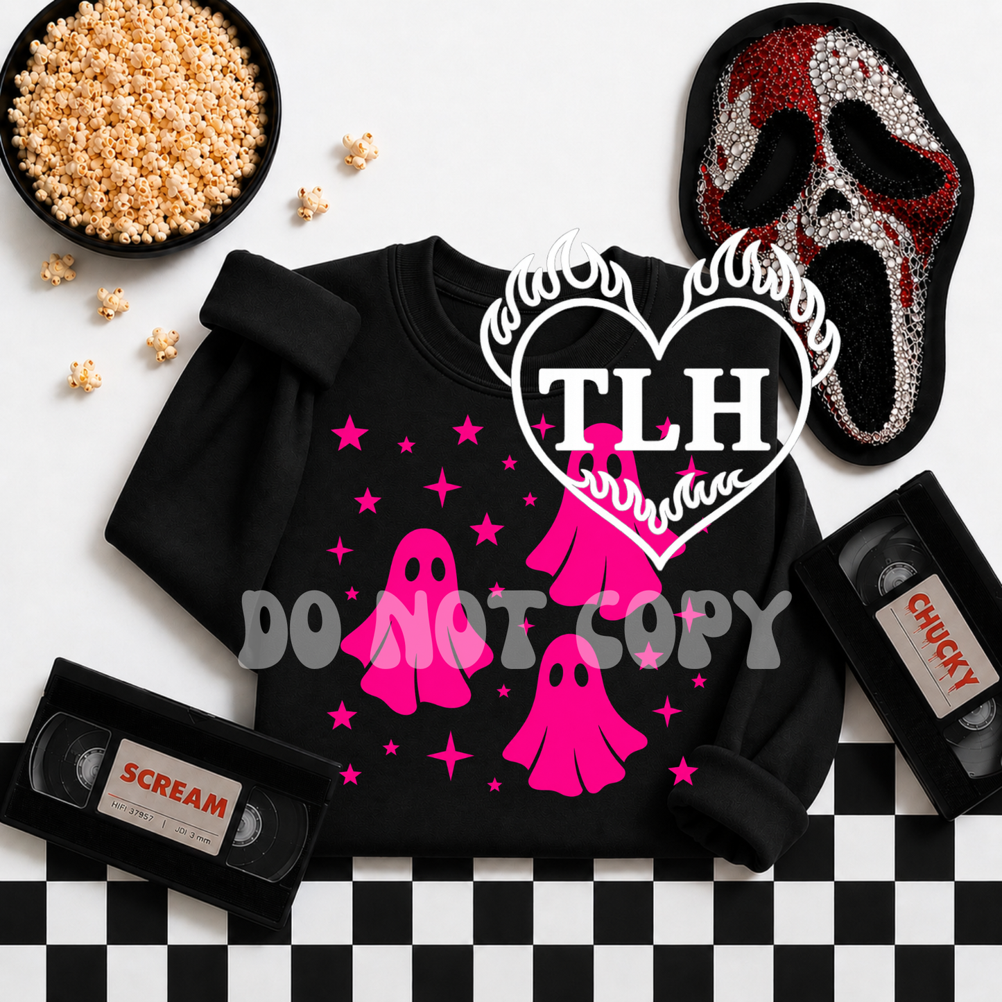 Pink Ghost PNG