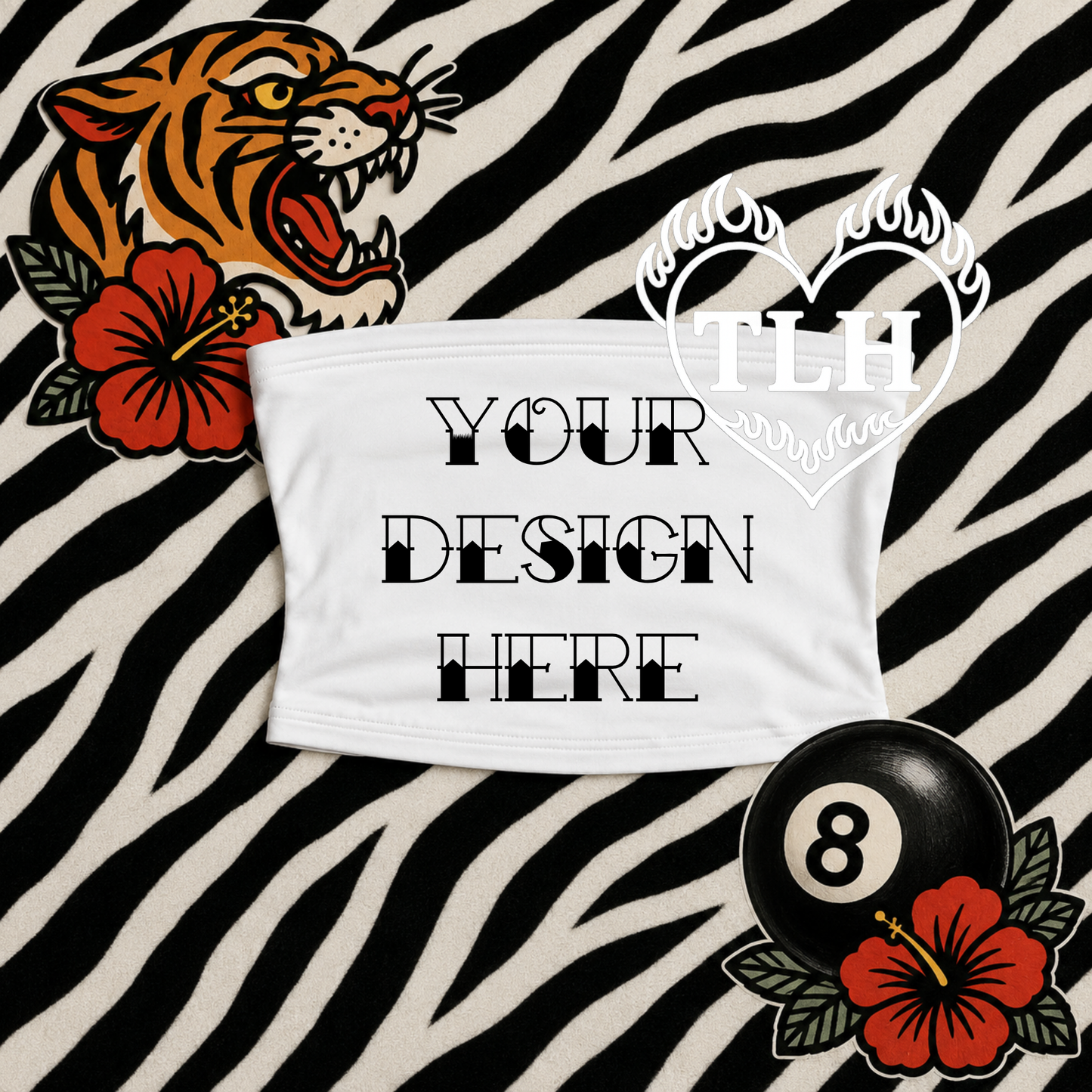 Tube shirt Mockup