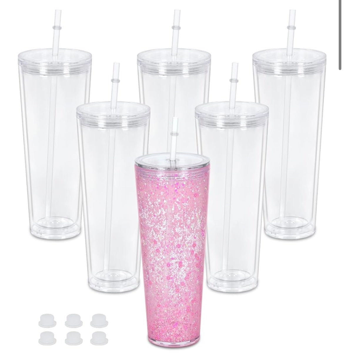 24oz Snowglobe tapered