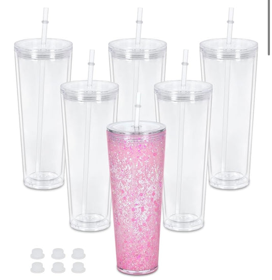 24oz Snowglobe tapered