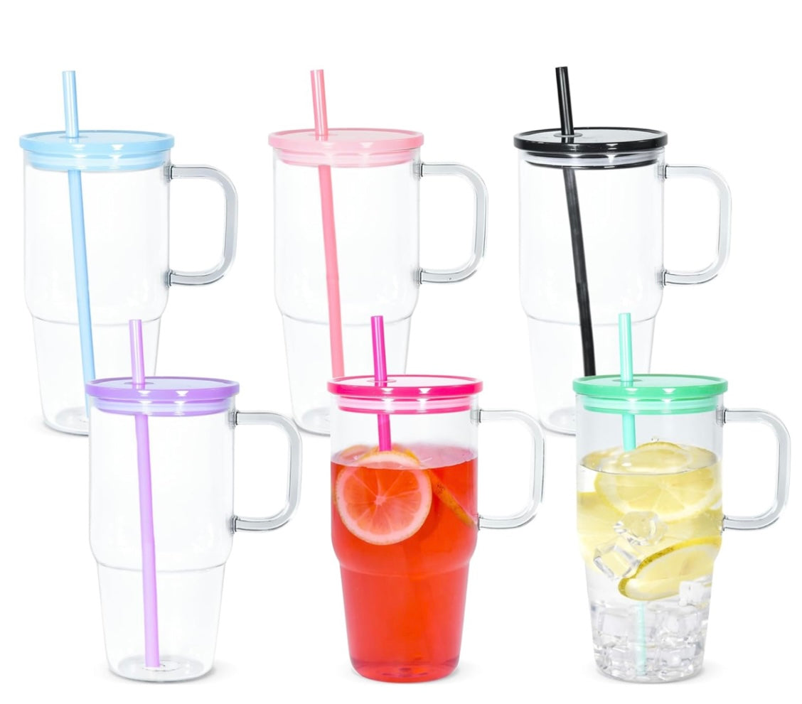 20oz Acrylic cup w/handle
