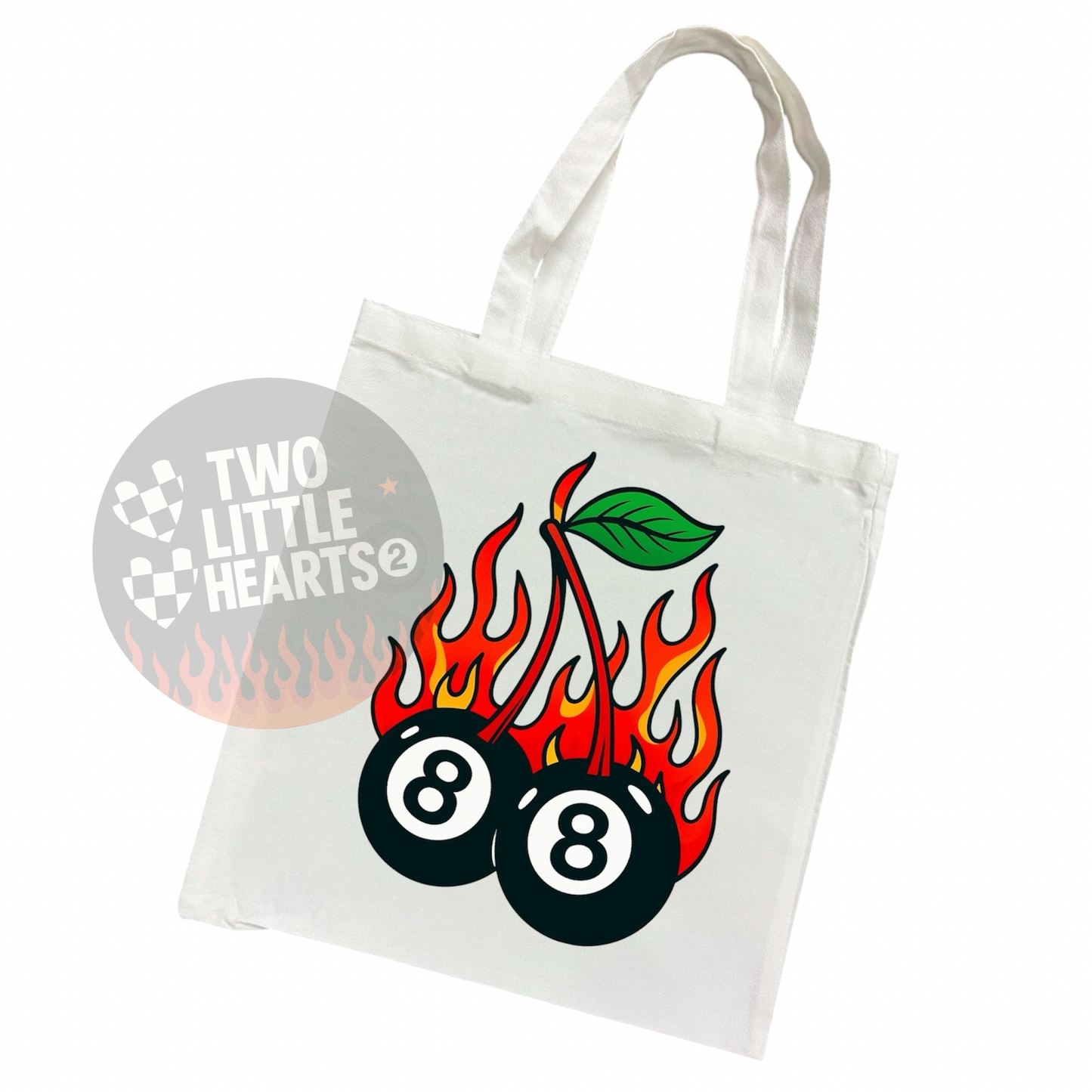 Cherries 8ball Tote